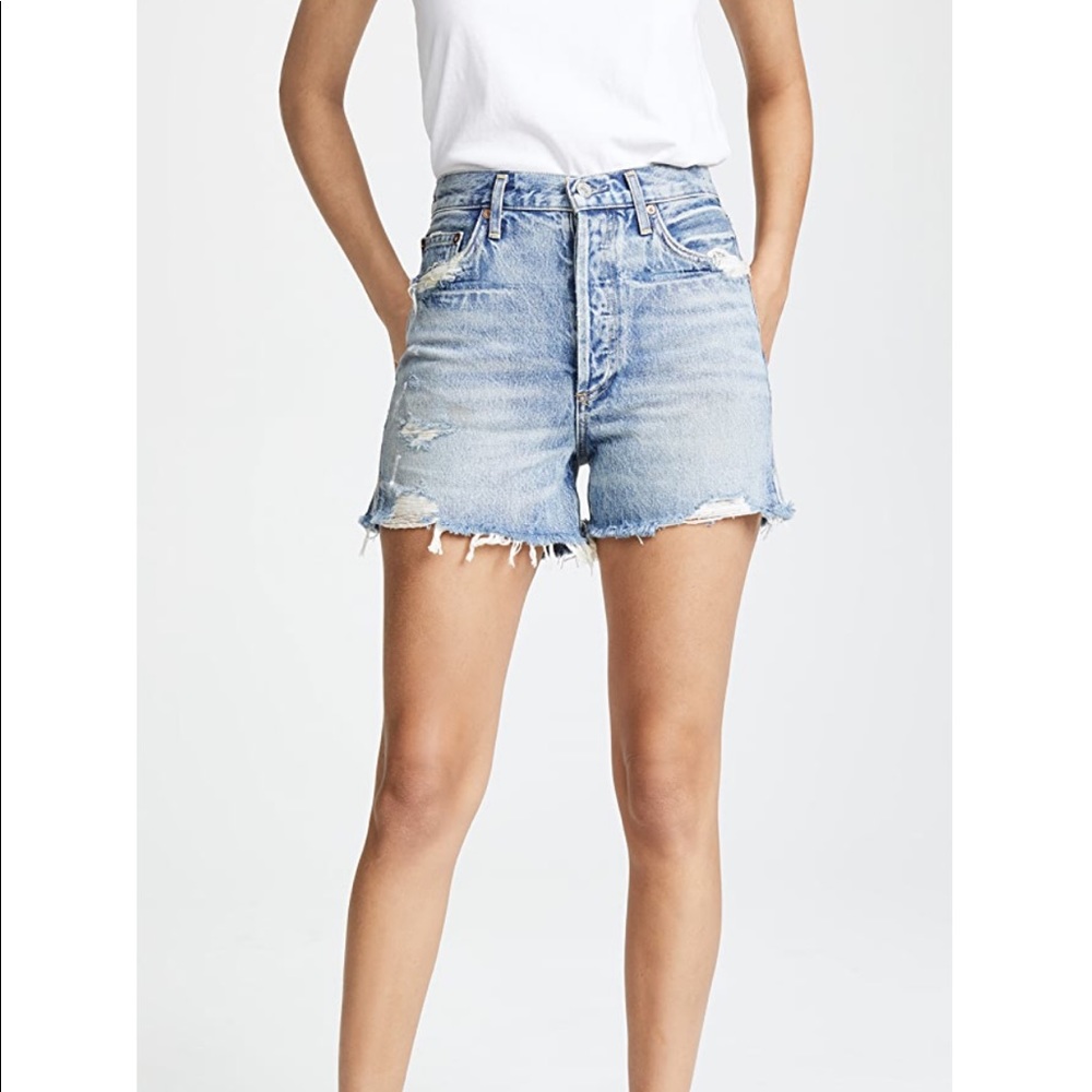 AGOLDE Dee Ultra High Rise Shorts Size 27